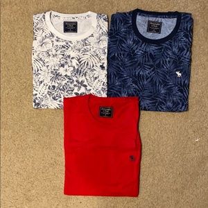 Abercrombie & Fitch 3-pack tees
